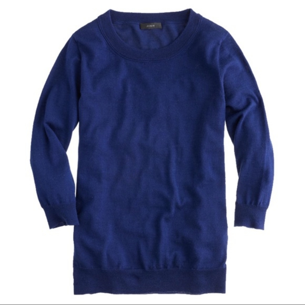 NWT Unopened J. Crew Tippi Blue Tippi Sweater, Size Small